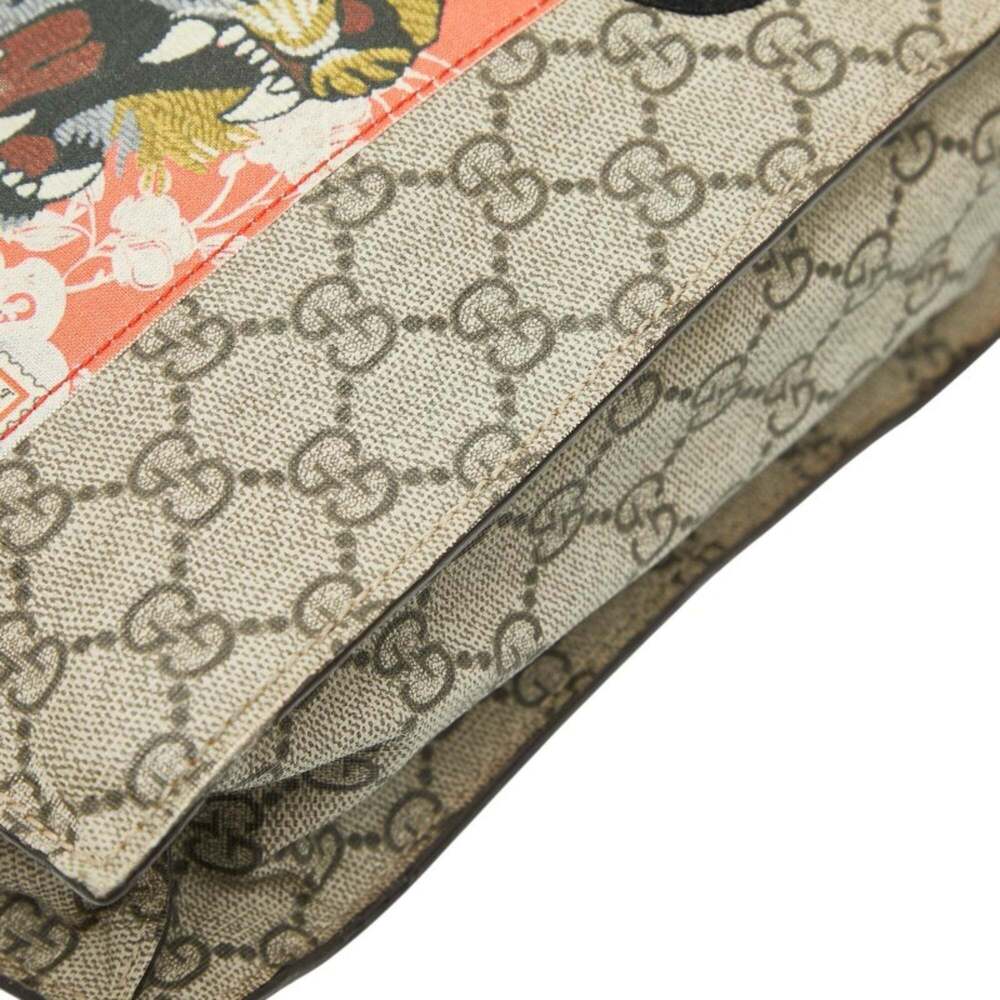 GUCCI Authentic Cream Leather Shoulder Bag - Picture 9 of 14